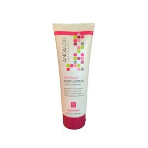 Andalou Naturals Body Lotion Soothing 1000 Roses 8 fl oz 236 ml Cruelty-Free,